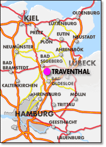 Landkarte Traventhal